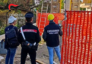 Montegiorgio – Irregolarità nel cantiere dell’ospedale: multe per 23mila euro